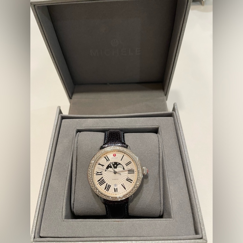Michele Blue Watch